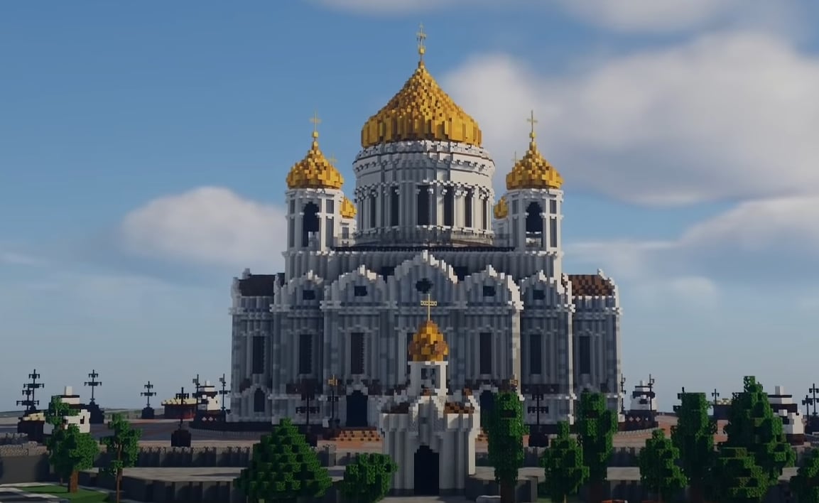 Minecraft: Rusia a escala 1:1