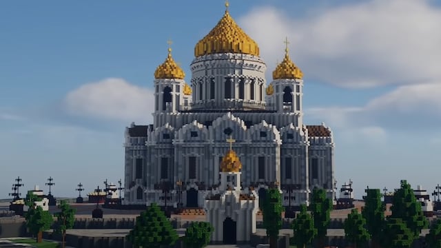 Minecraft: Rusia a escala 1:1