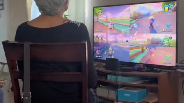 Viejecitas jugando al Mario Kart en TikTok se hacen virales