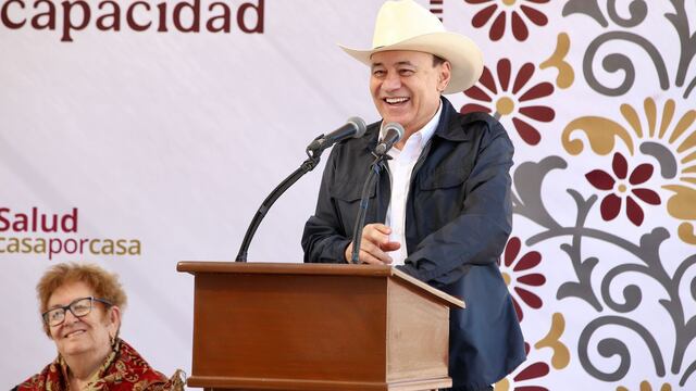 Alfonso Durazo en arranque del censo del programa Salud Casa por Casa