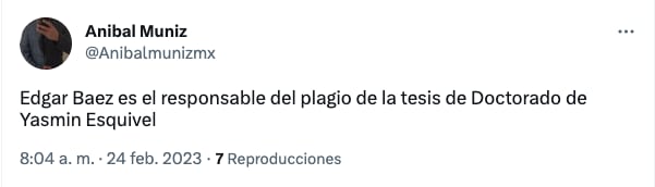 Memes a Yasmín Esquivel por plagio de tesis de Doctorado