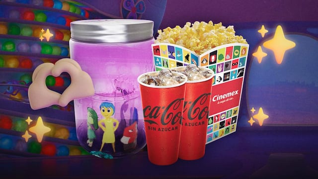 Combo palomera de Intensamente 2 en Cinemex