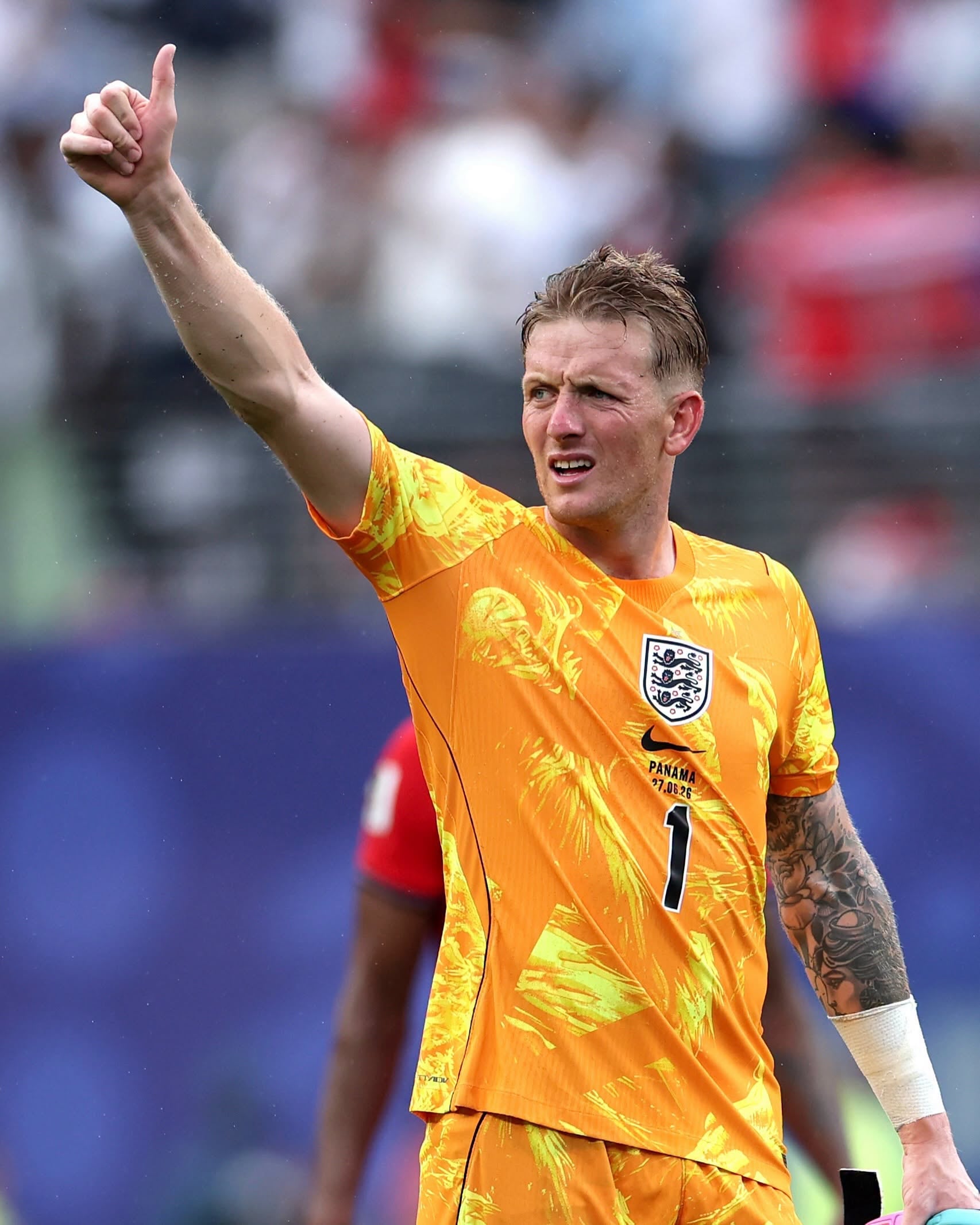 Jordan Pickford, portero de Inglaterra