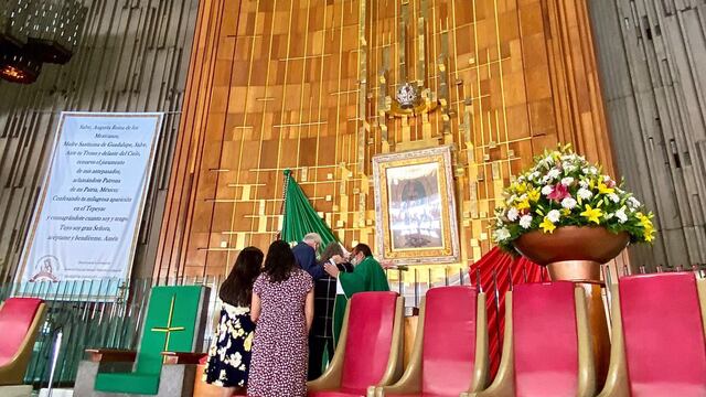Ken Salazar en la Basílica de Guadalupe