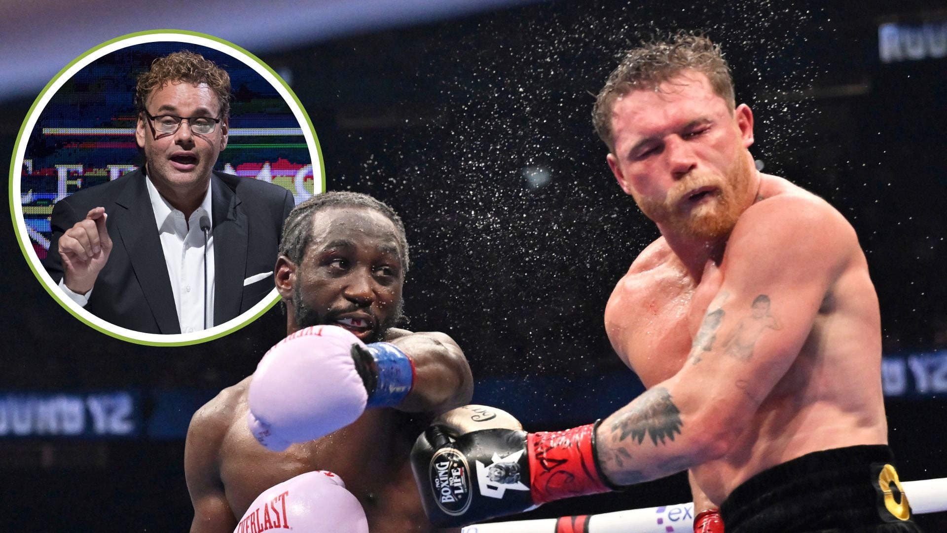David Faitelson sigue reventando a Canelo; saca video donde hace 6 años le dijo que Crawford era mejor
