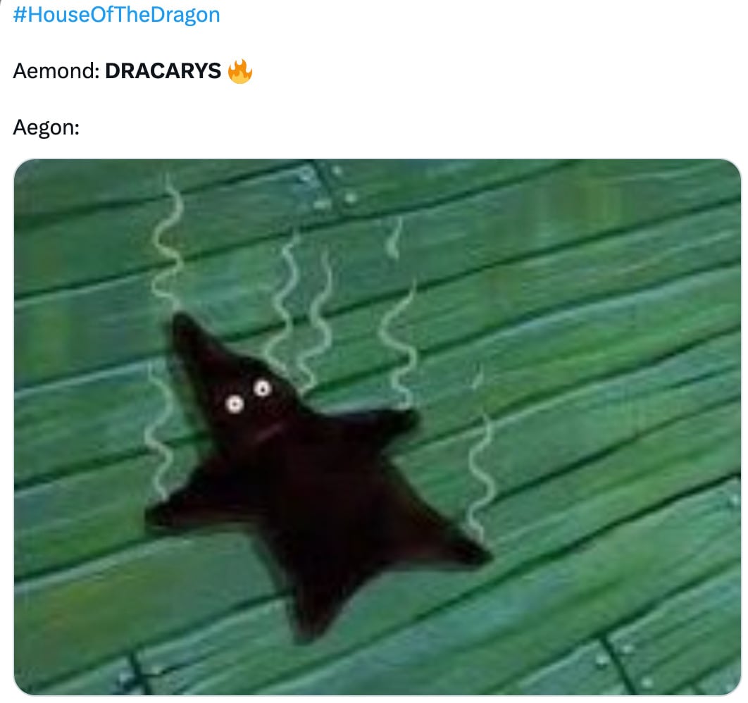Memes se van en contra de Aemond Targaryen y Vhagar de La Casa del Dragón