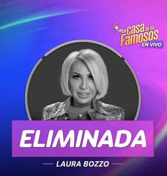 Laura Bozzo eliminada de La casa de los famosos