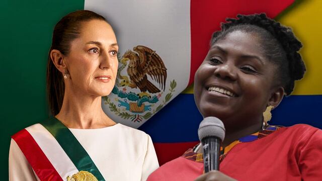 Claudia Sheinbaum y vicepresidenta de Colombia