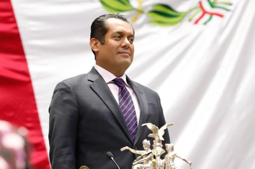 Sergio Gutiérrez Luna, presidente de la Cámara de Diputados