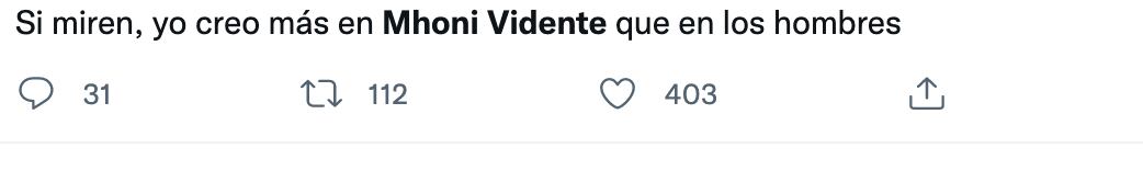 Reacciones a la predicción de Mhoni Vidente