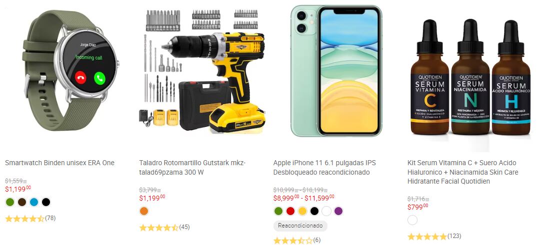 Rebajas Liverpool que hay en la Gran Barata de Invierno