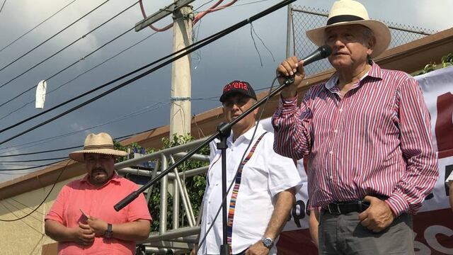 Andrés Manuel López Obrador. Debate, pero con Gortari.