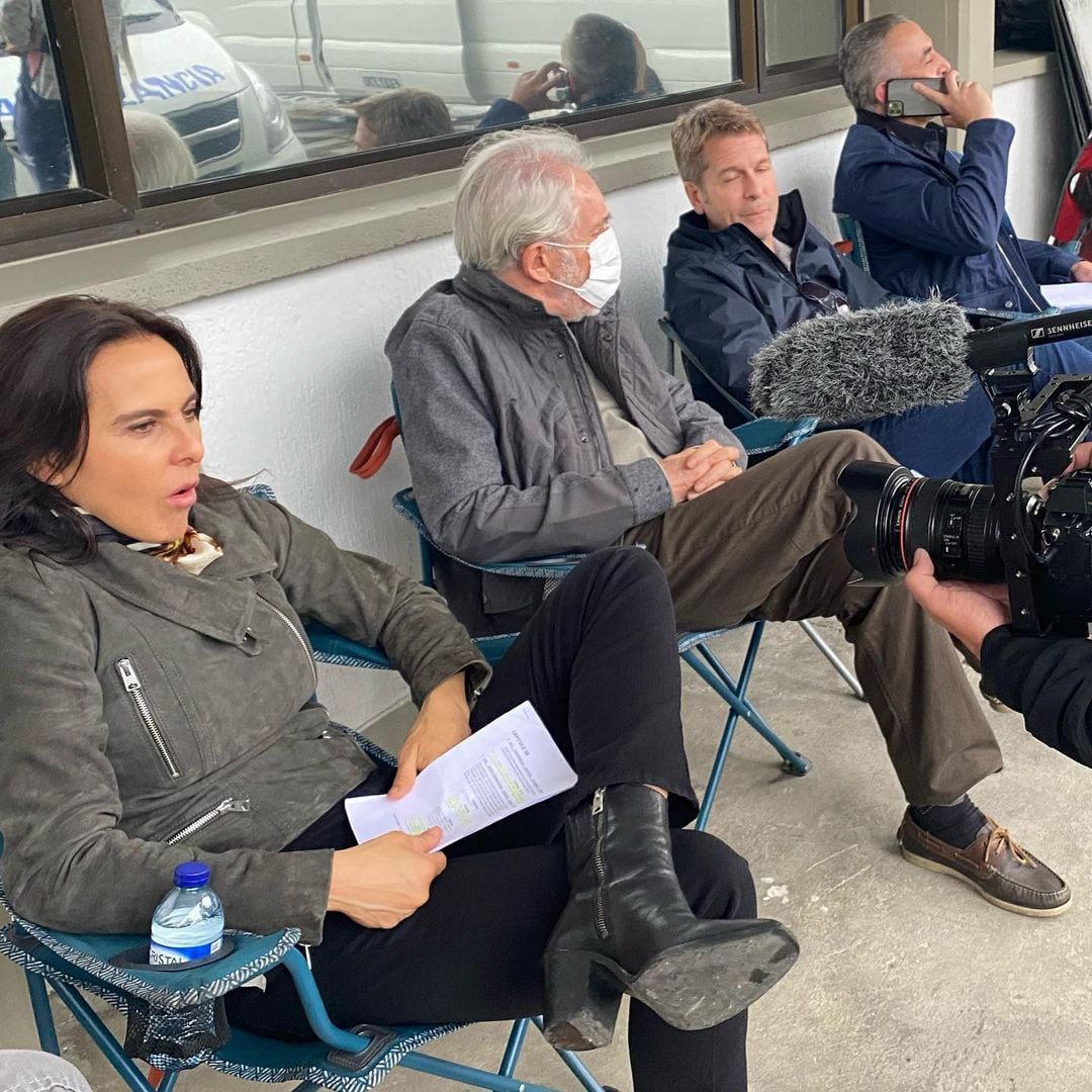Kate del Castillo en su último día de rodaje de la tercera temporada de "La reina del Sur"