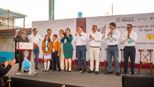 Escuelas con Agua alcanza mil planteles beneficiados en México.