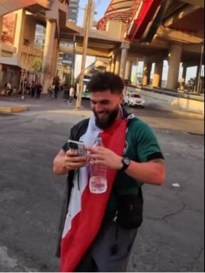 Aficionado de Irak en Monterrey