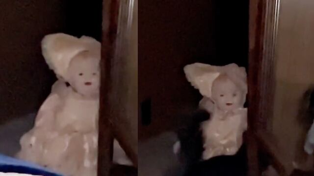 Muñeca se mueve sola