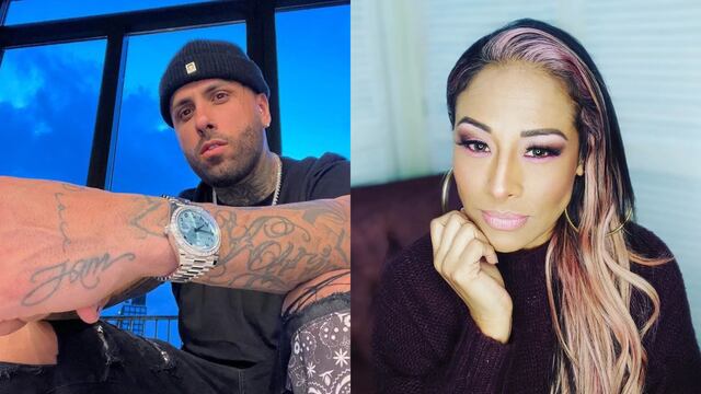 Nicky Jam y Toñita.