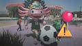 CDMX reinstalará el ajolote del Estadio Banorte por motivos de Protección Civil