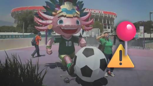 CDMX reinstalará el ajolote del Estadio Banorte por motivos de Protección Civil