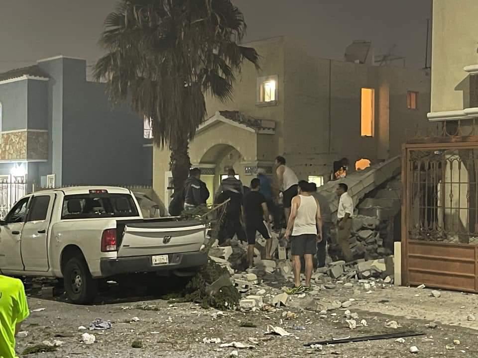 Explosión en casa de Coahuila