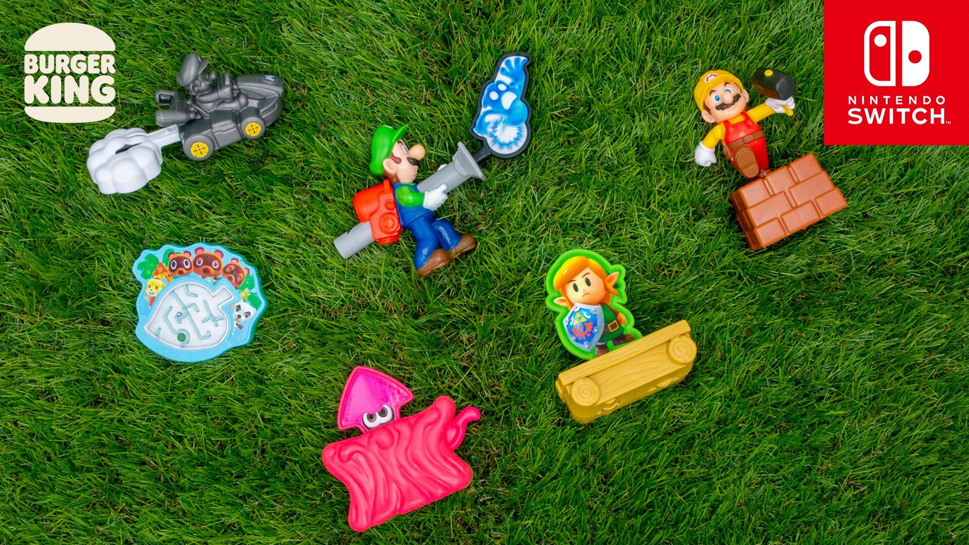 Burger King y Nintendo lanzan figuras de colección