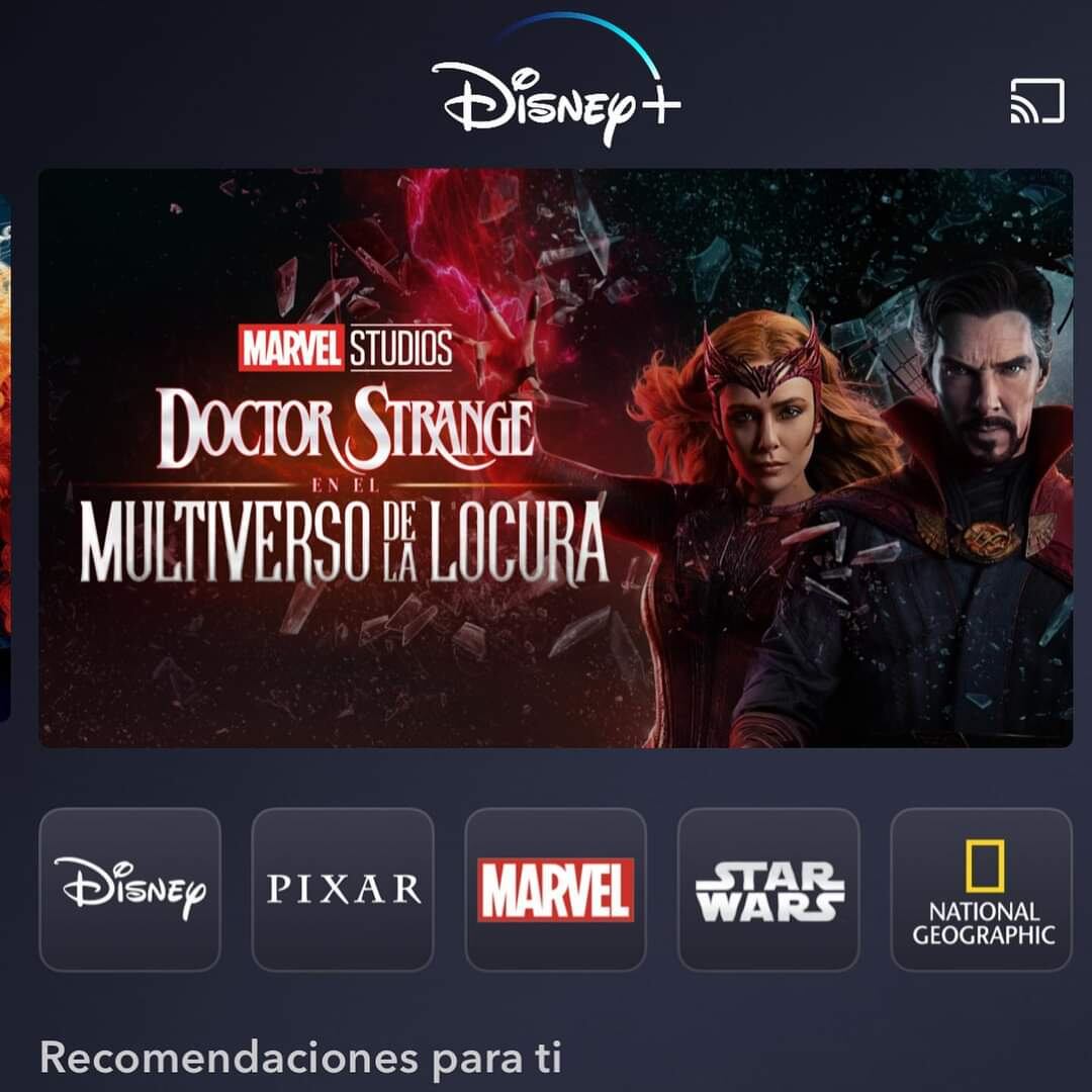 Doctor Strange 2 ya está disponible en Disney+
