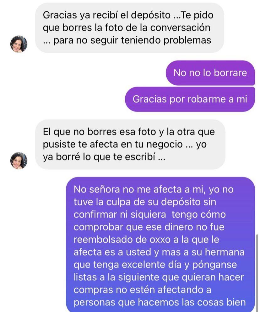 Capturas de pantalla Lourdes Mungía