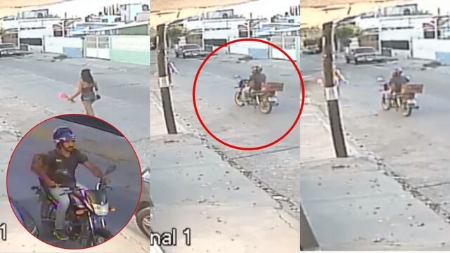 Hombre en motocicleta ataca con picahielo a mujer en San Luis Potosí