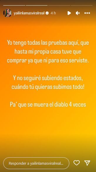 Yailin La Más Viral dice tener pruebas en contra de Anuel AA