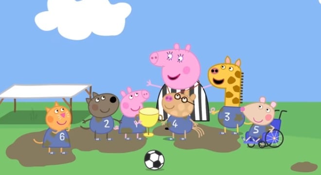 Peppa Pig Mi primer partido de futból