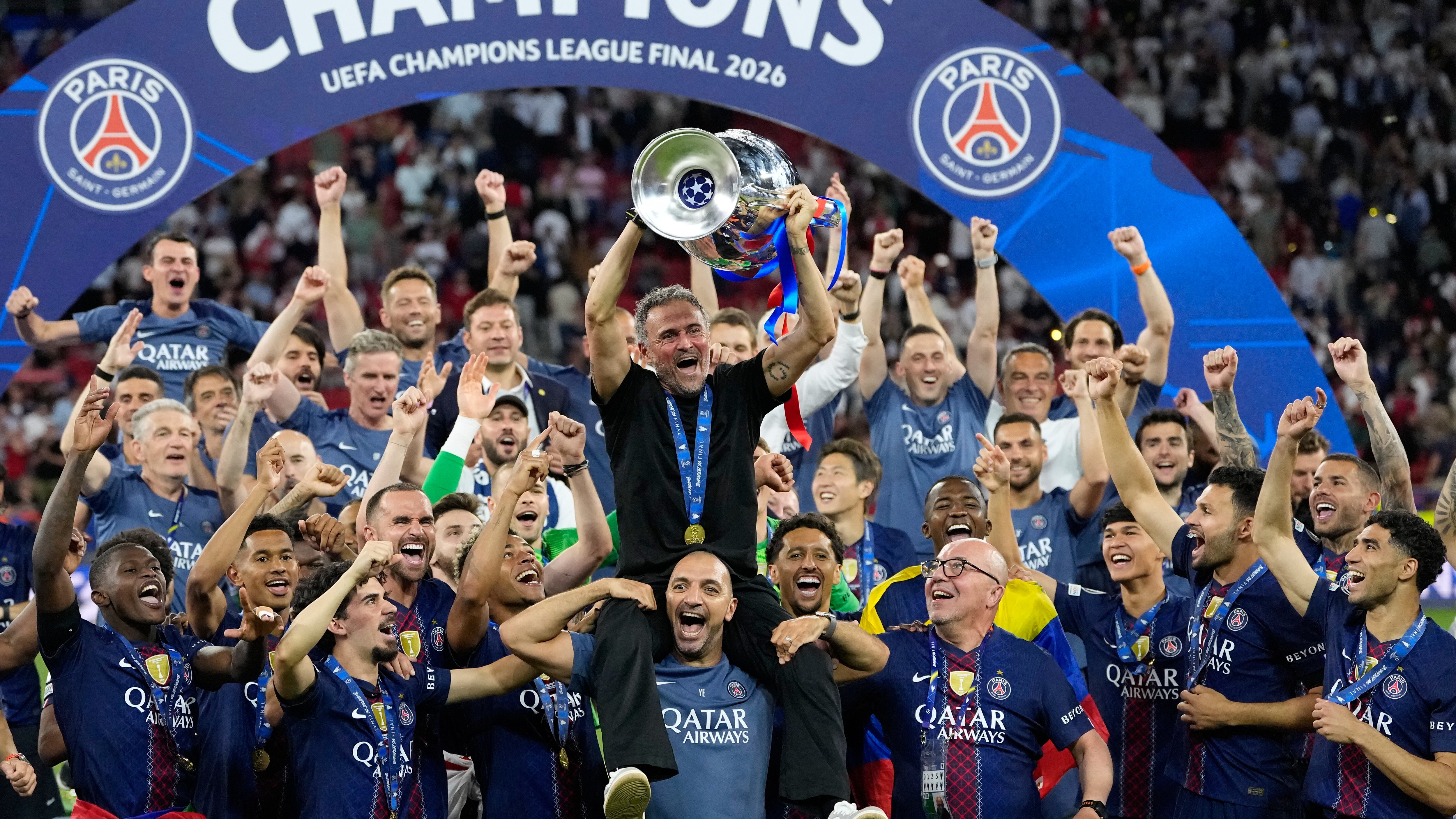 El PSG ya hizo historia: así quedó el palmarés de la Champions League