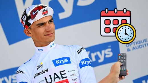 Isaac del Toro: Hora y canal para ver la Etapa 18 del Tour de Francia 2026