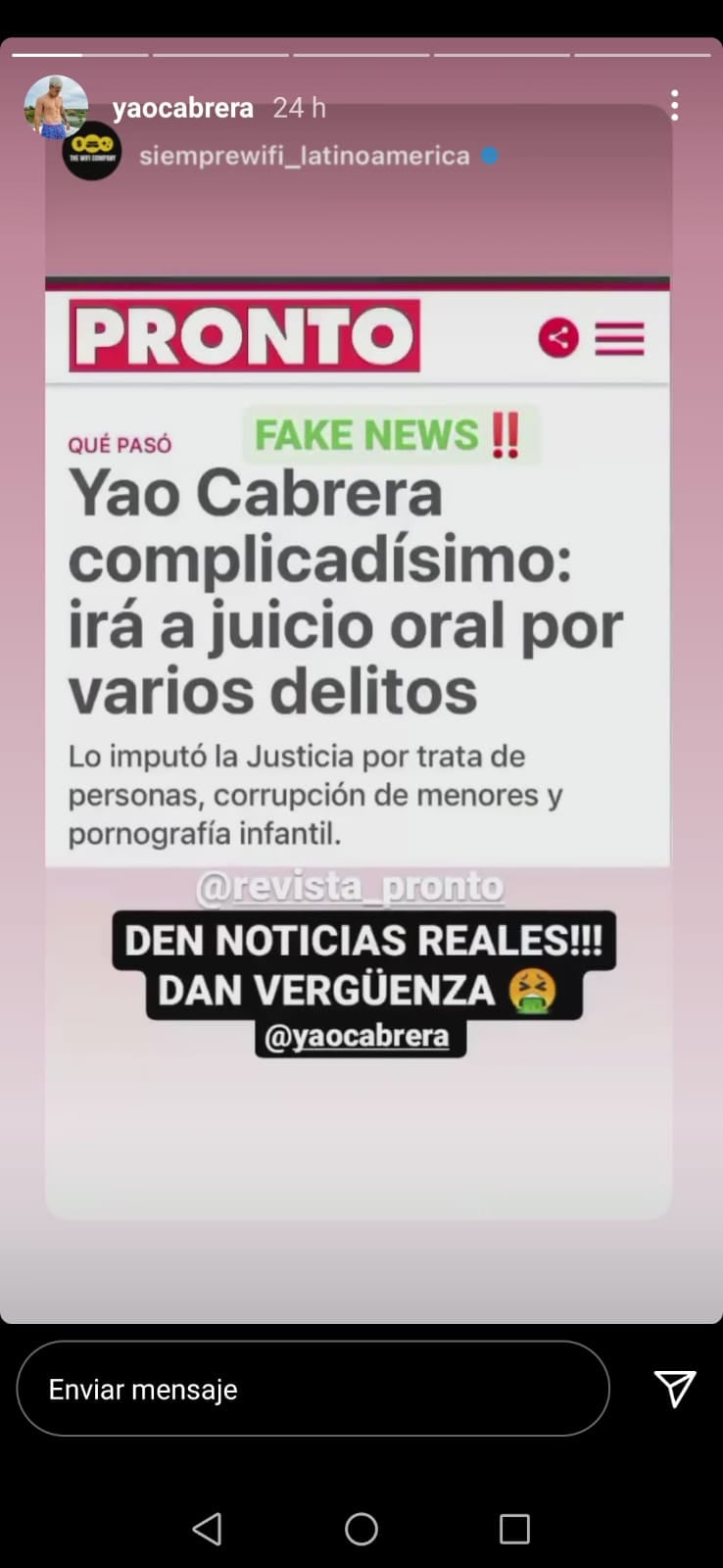 Historia de Instagram