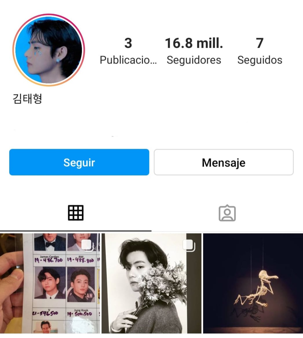 BTS: Kim Taehyung