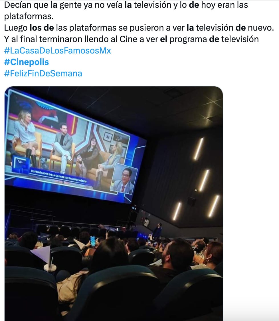 Memes de la final La Casa de los Famosos 2024 en Cinépolis y Cinemex