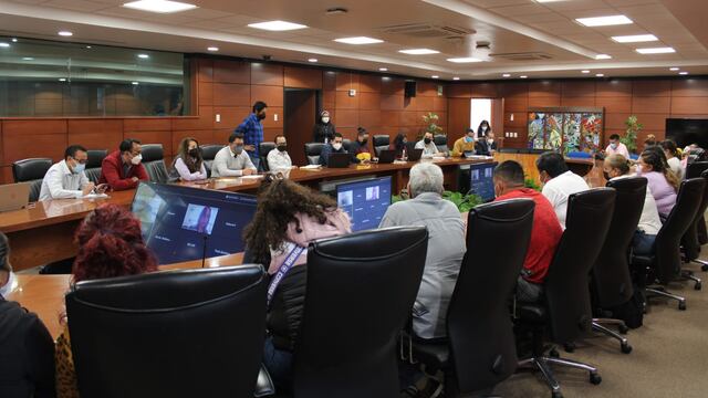 Reunión del Insabi y padres de niños con cáncer