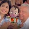 Geraldine Ponce comparte tierno momento de AMLO con su hija María