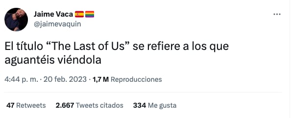 Guionista de Élite crítica a The Last of Us y lo tunden en redes
