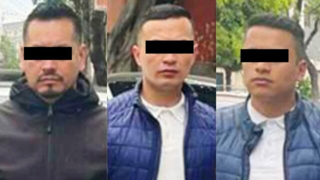 Personas detenidas en Coyoacán