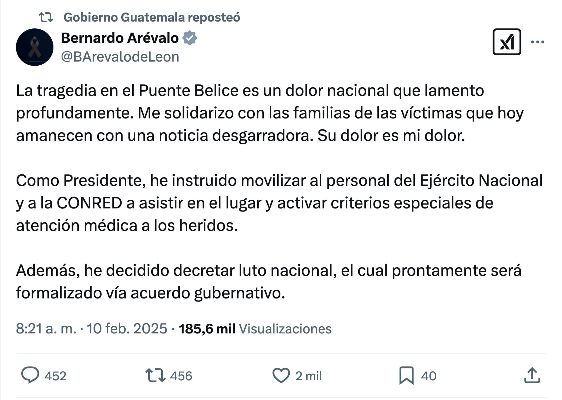 Accidente en Guatemala deja 51 muertos