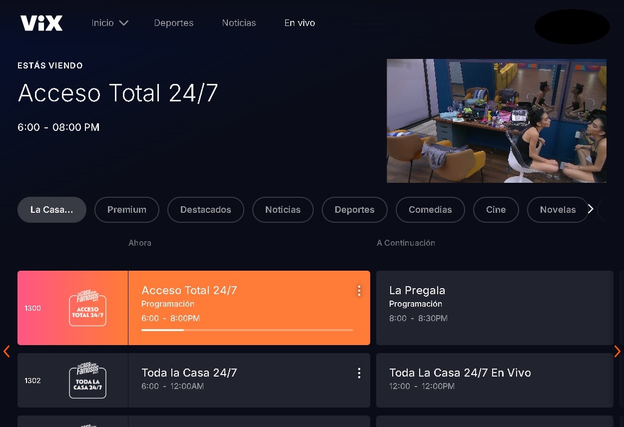 La Casa de los Famosos México 2024 en vivo por Vix.