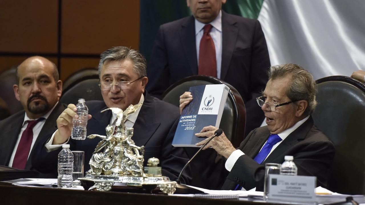 Entrega informe CNDH