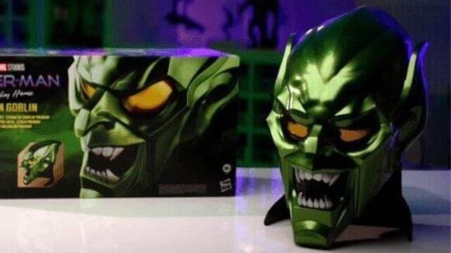 Máscara del Duende Verde de Spider-Man: No Way Home