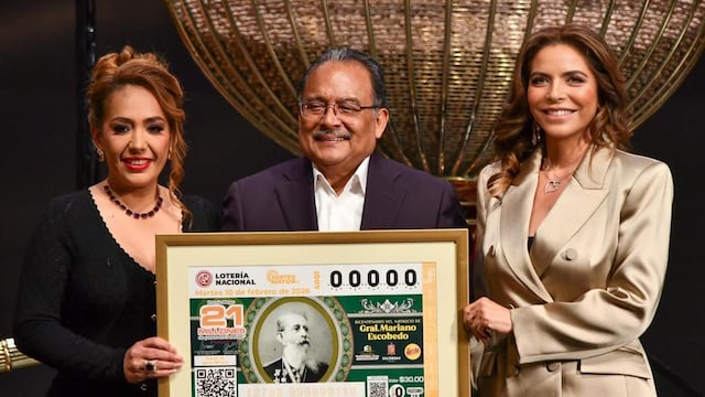 Lotería Nacional realizó el Sorteo Mayor 4001 en Nuevo León por el bicentenario de Mariano Escobedo.