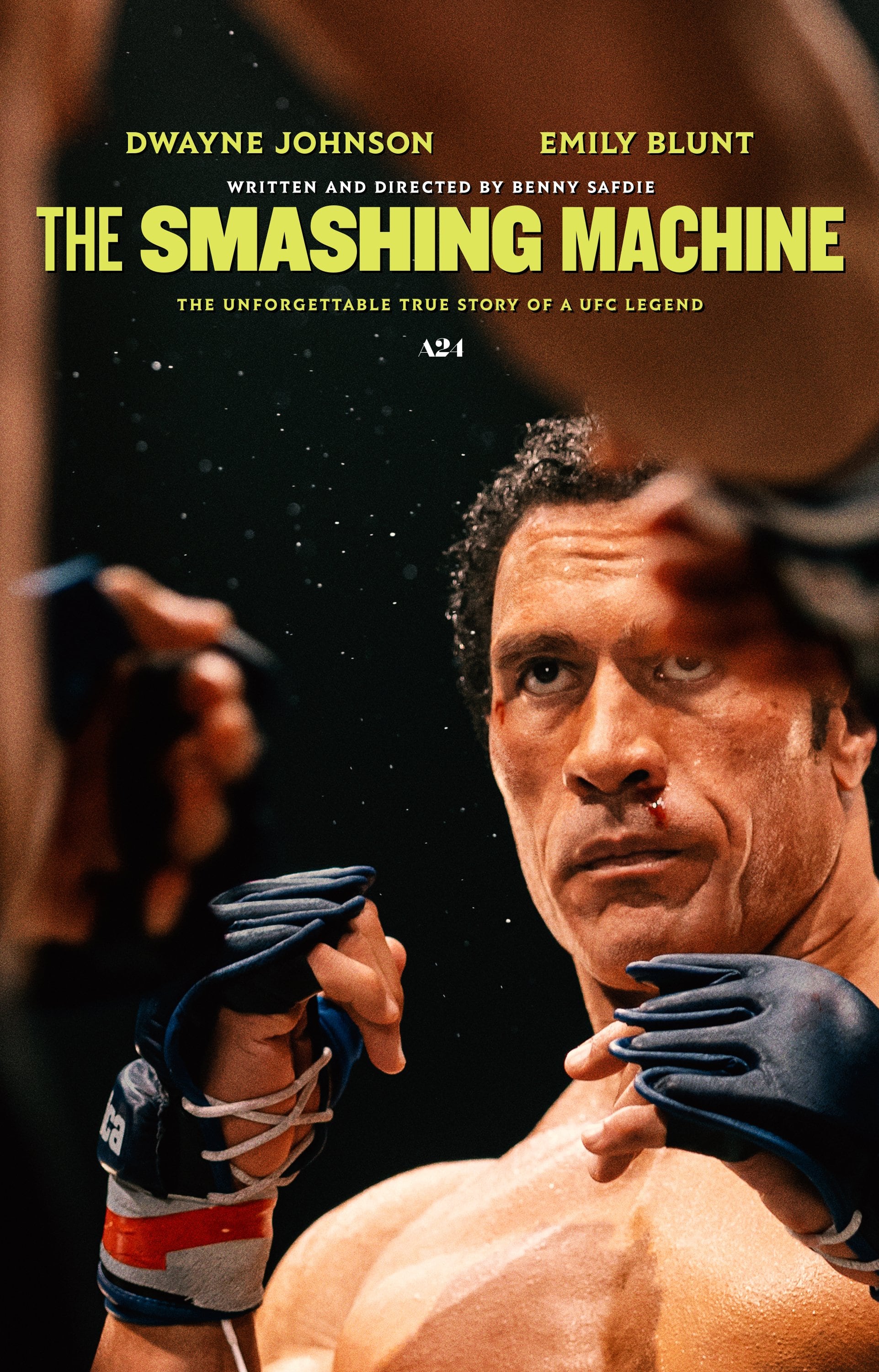 Dwayne Johnson, La Roca, y Emily Blunt protagonizan tráiler de The Smashing Machine, sobre Mark Kerr
