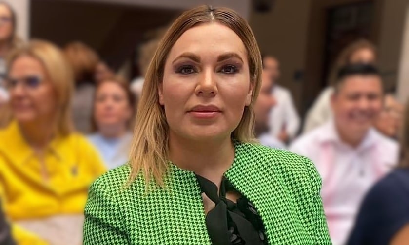 Brenda Marisol Montañez Saucedo, esposa del alcalde de Villa Hidalgo, Jaime Cruz