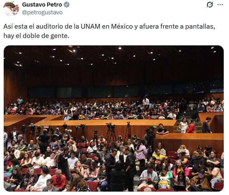 Gustavo Petro presentará su libro en Ciudad Universitaria