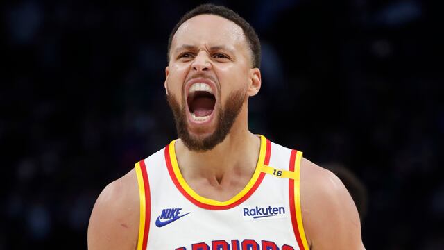 Stephen Curry, de los Warriors de Golden State.
