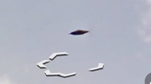 Búsqueda de OVNI en Google Maps