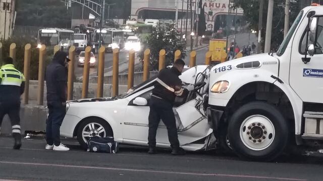 Accidente en autopista México-Puebla deja una mujer muerta